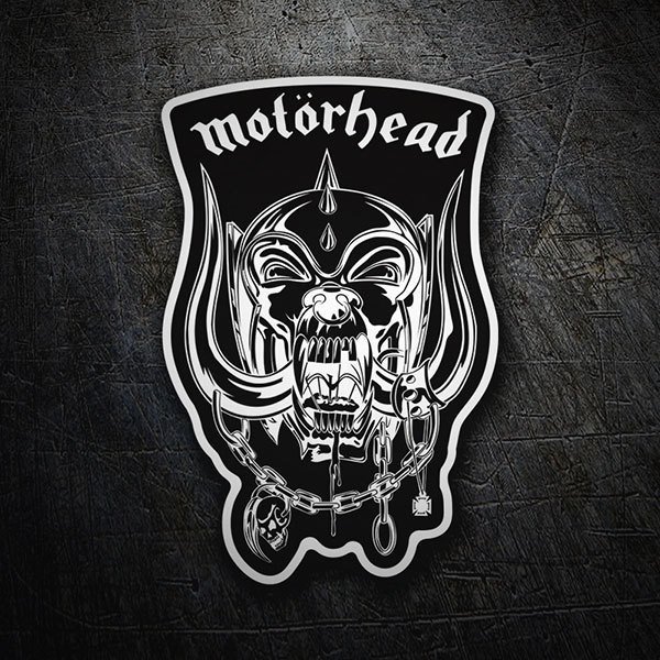 Autocollants: Motörhead - Snaggletooth Noir 1