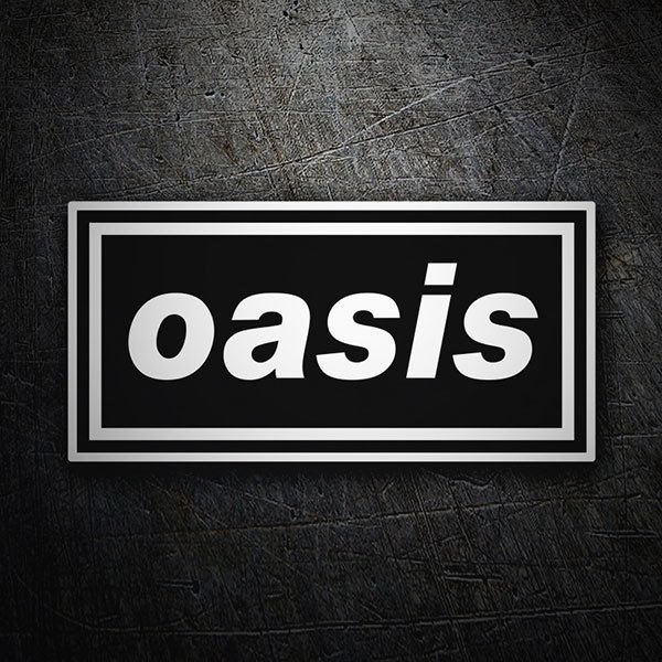 Autocollants: Logo Oasis en Design Minimaliste