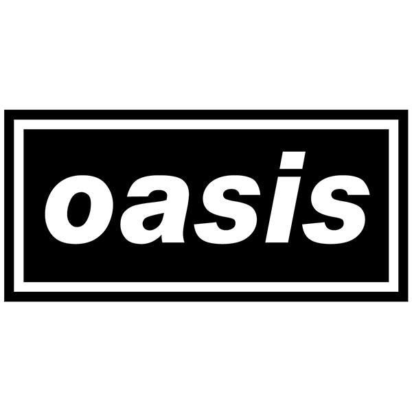 Autocollants: Logo Oasis en Lettres Minuscules