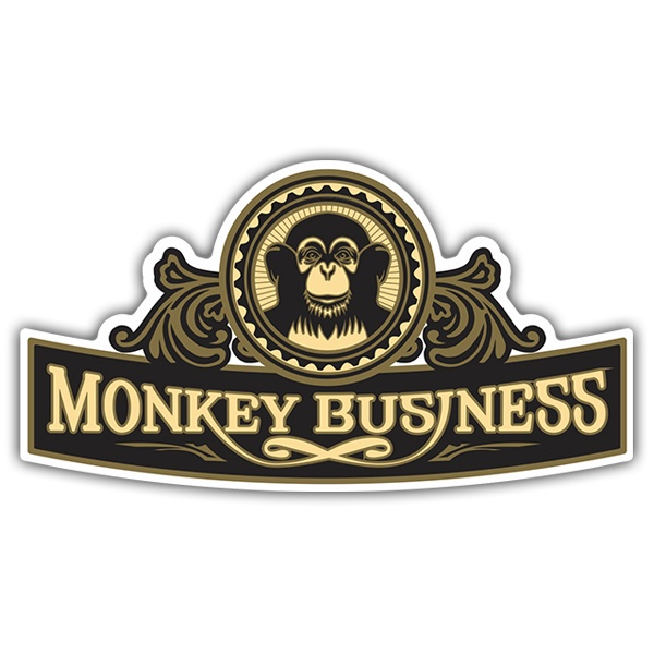Autocollants: The Black Eyed Peas - Monkey Business