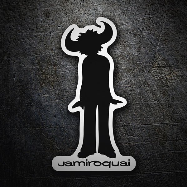Autocollants: Logo Buffalo Man de Jamiroquai