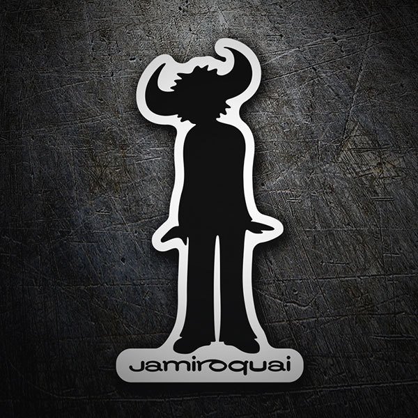 Autocollants: Logo Jamiroquai