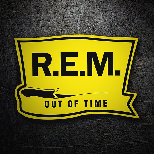 Autocollants: R.E.M. - Out of Time 1