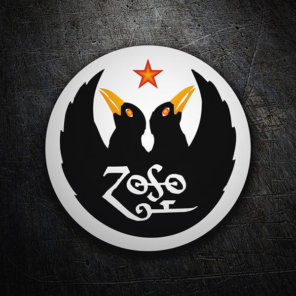 Autocollants: Led Zeppelin IV - Zoso 1