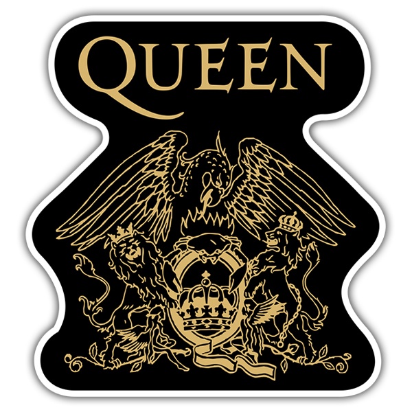 Autocollants: Queen Logo