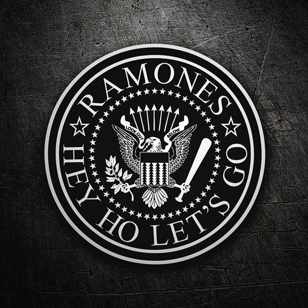 Autocollants: Ramones Symbole 1