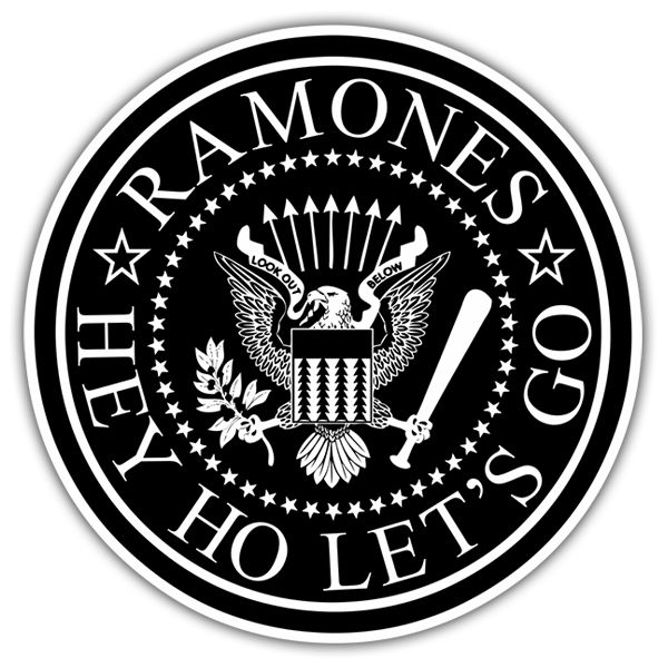 Autocollants: Ramones Symbole