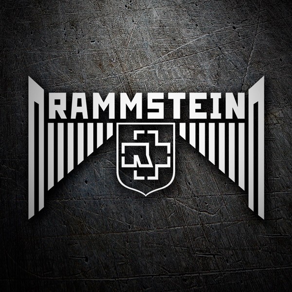 Autocollants: Rammstein Emblème