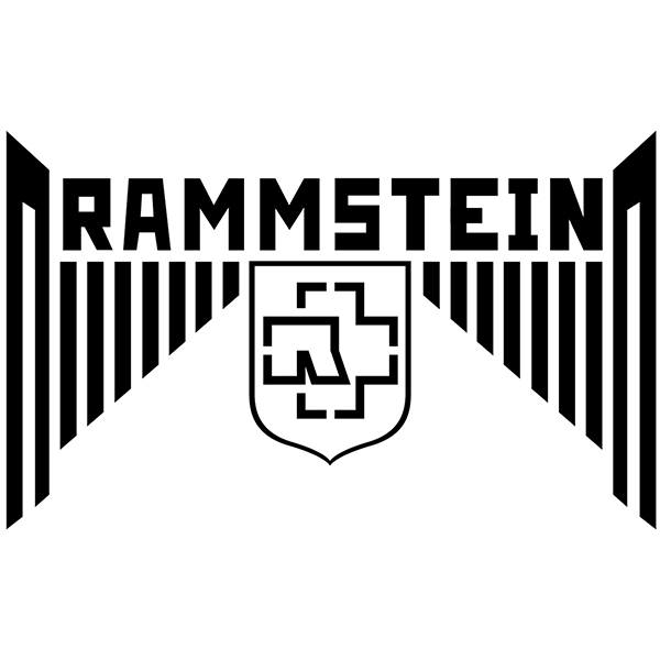 Autocollants: Rammstein Emblème