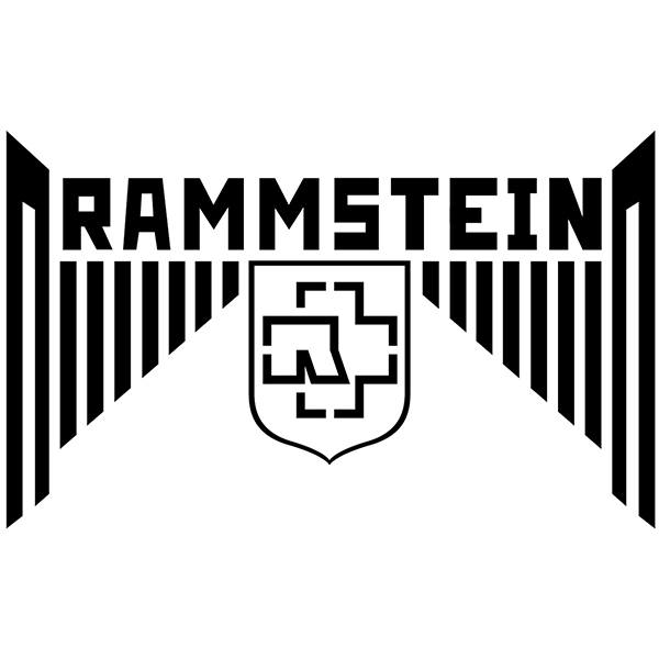 Autocollants: Rammstein Emblème