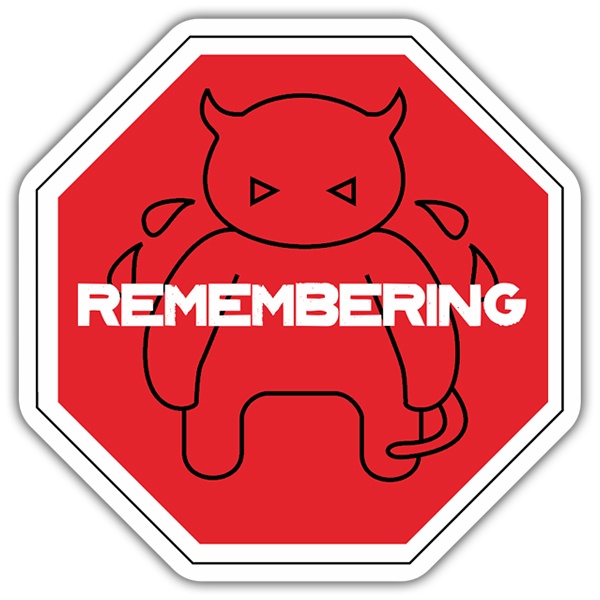 Autocollants: Radiohead Remembering