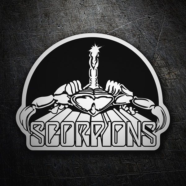 Autocollants: Scorpions Logo