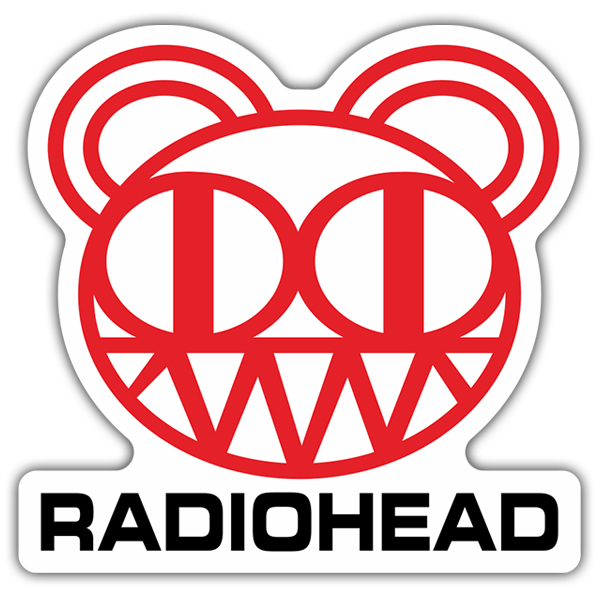 Autocollants: Radiohead Logo