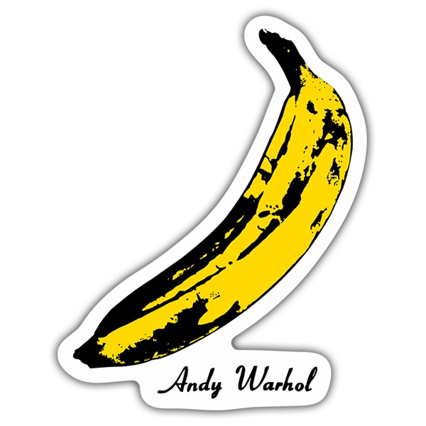 Autocollants: The Velvet Underground & Nico - Andy Warhol
