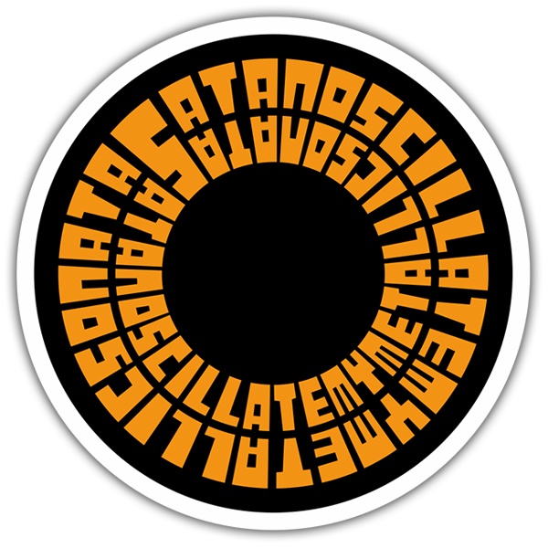 Autocollants: Logo Soundgarden avec Design Cique