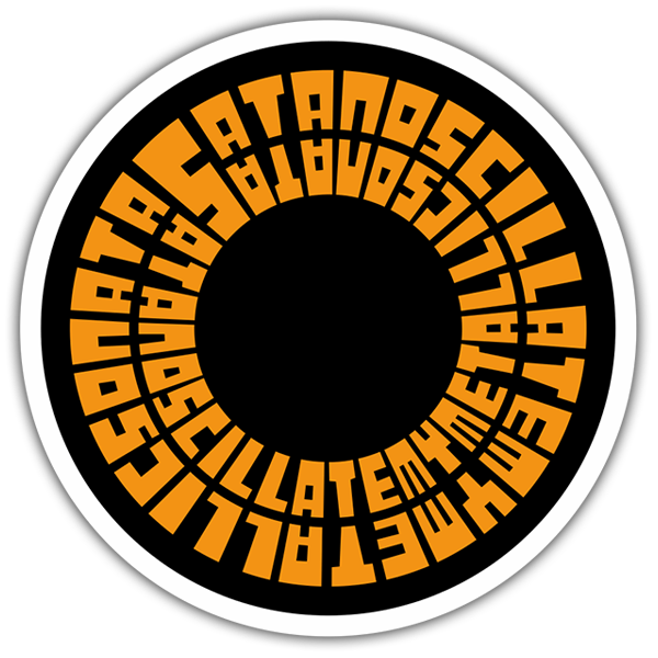 Autocollants: Logo Soundgarden avec Design Cique