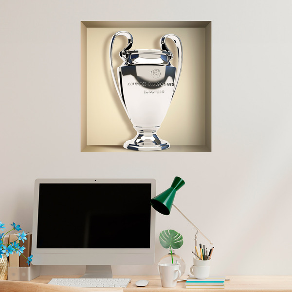 Stickers muraux: Trophée de la Ligue des Champions niche