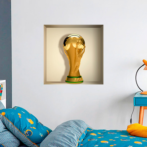 Stickers muraux: Coupe du Monde de Football niche
