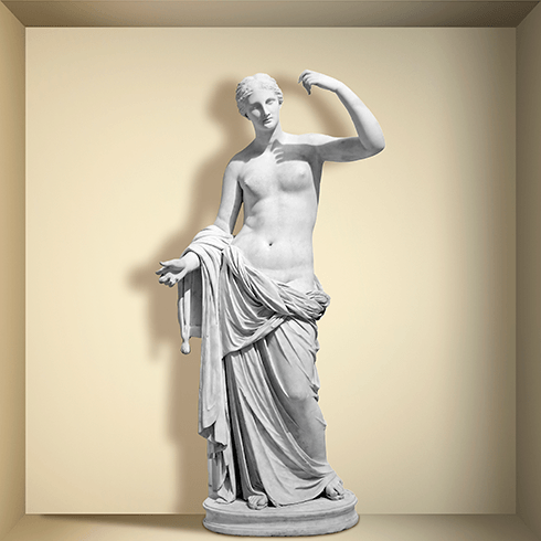 Stickers muraux: Statue de Vénus niche