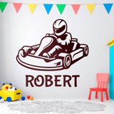 Stickers pour enfants: Kart personnalisé 2
