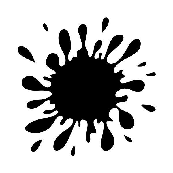 Autocollant tache de peinture | WebStickersMuraux.com