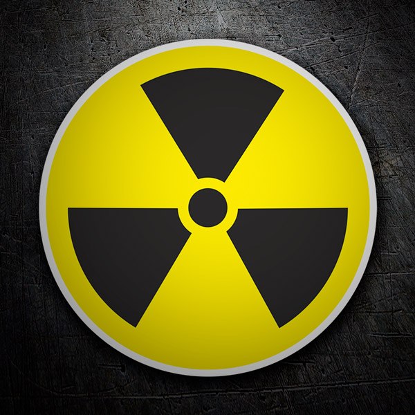 Autocollants: Radioactivité