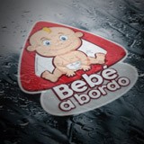 Autocollants: Bébé à bord - espagnol 6