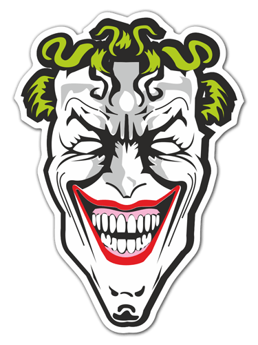 Autocollants: Le méchant Joker