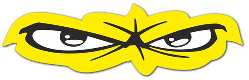 Autocollants: Regard du tigre