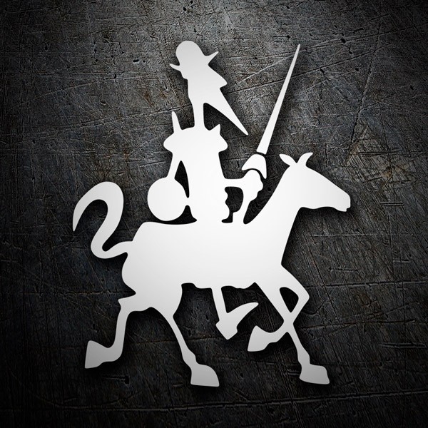 Autocollants: Don Quichotte