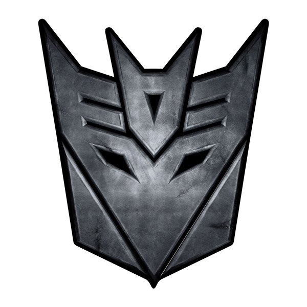 Autocollants: Transformers Decepticon Logo