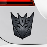 Autocollants: Transformers Decepticon Logo 3