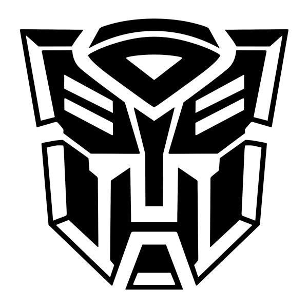 Autocollants: Logo Autobot Futuriste de Transformers