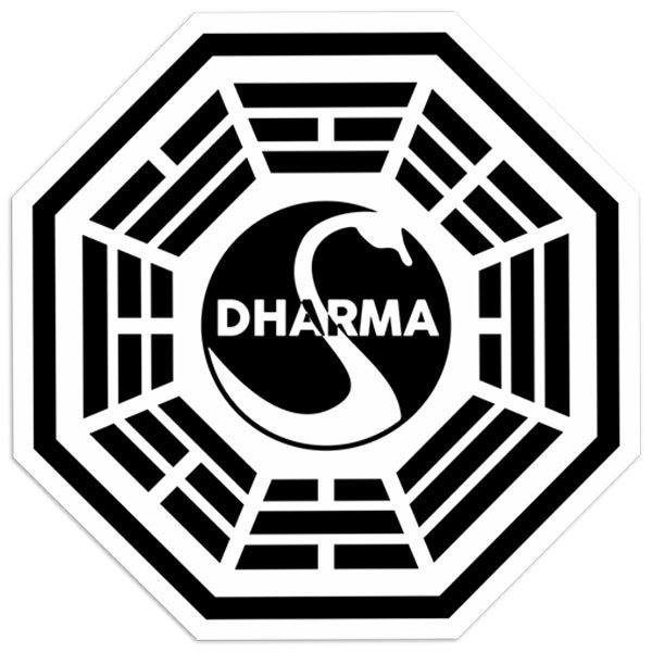 Autocollants: Initiative Dharma, Lost