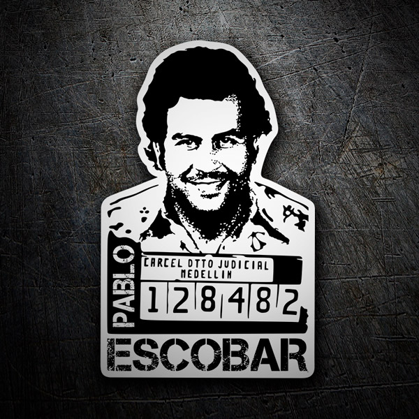 Autocollants: Photo Pablo Escobar