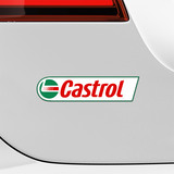 Autocollants: Logotype Castrol en Rouge et Vert 3