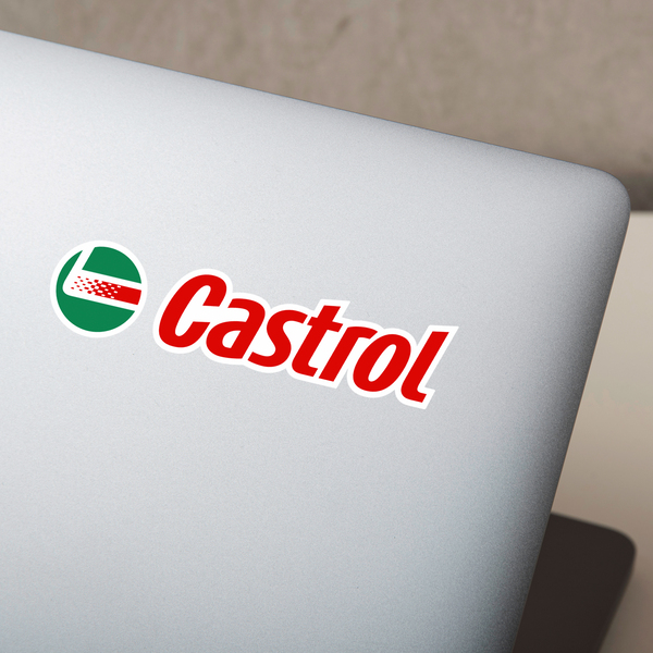 Autocollants: Castrol 3