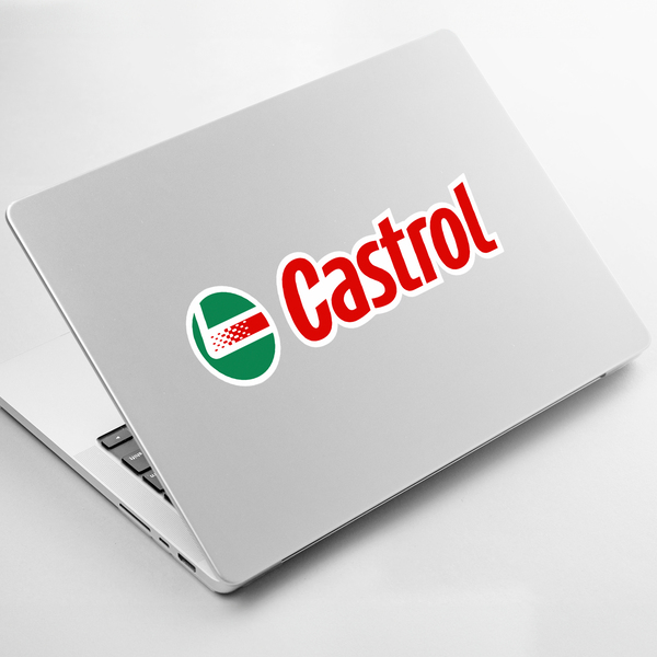 Autocollants: Castrol 3