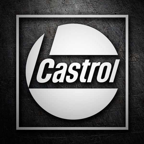 Autocollants: Logo Castrol