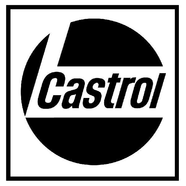Autocollants: Logo Castrol