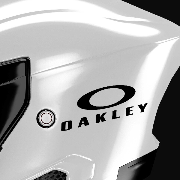 Autocollants: Logo Oakley en Oval