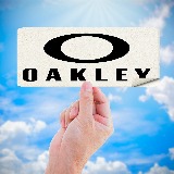 Autocollants: Logo Oakley en Oval 4