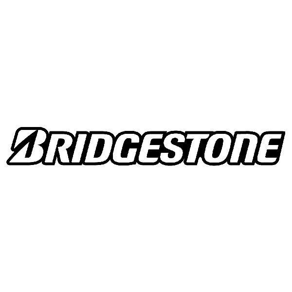 Autocollants: Bridgestone avec Logo Corporatif