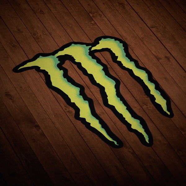 Autocollants: Logo de Monster Energy