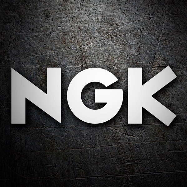 Autocollants: Logo NGK Minimaliste