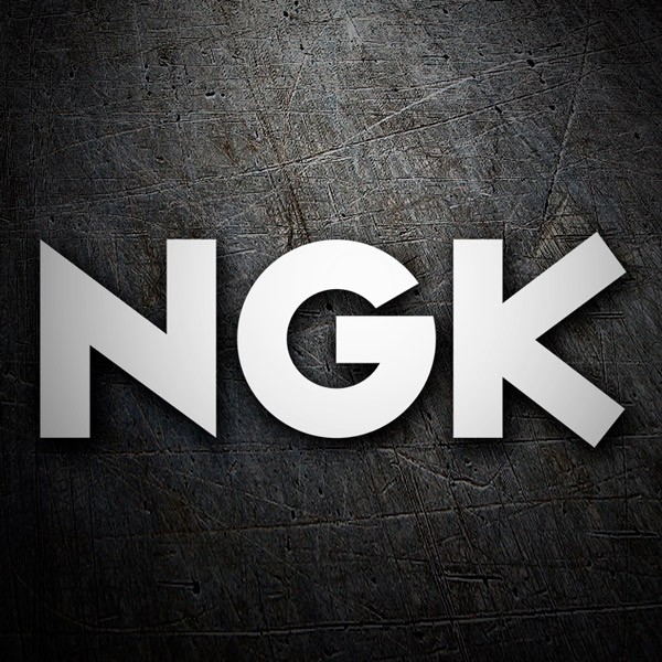 Autocollants: Logo NGK