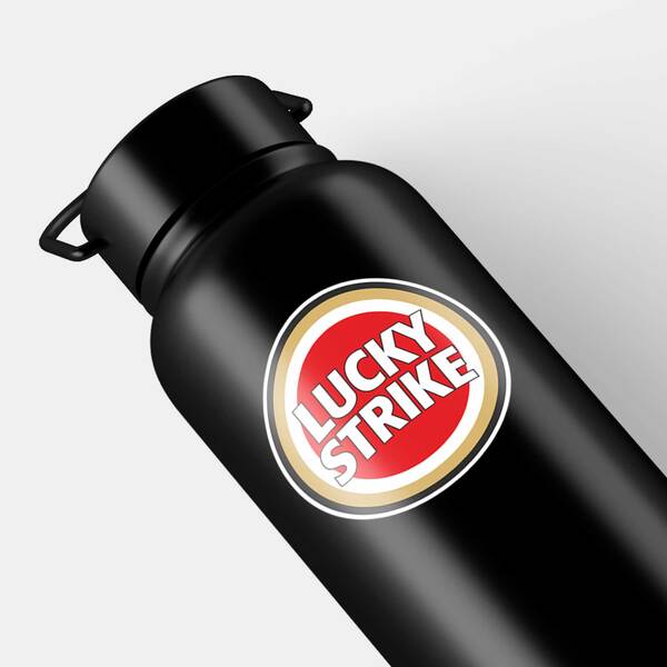 Autocollants: Lucky Strike Couleur