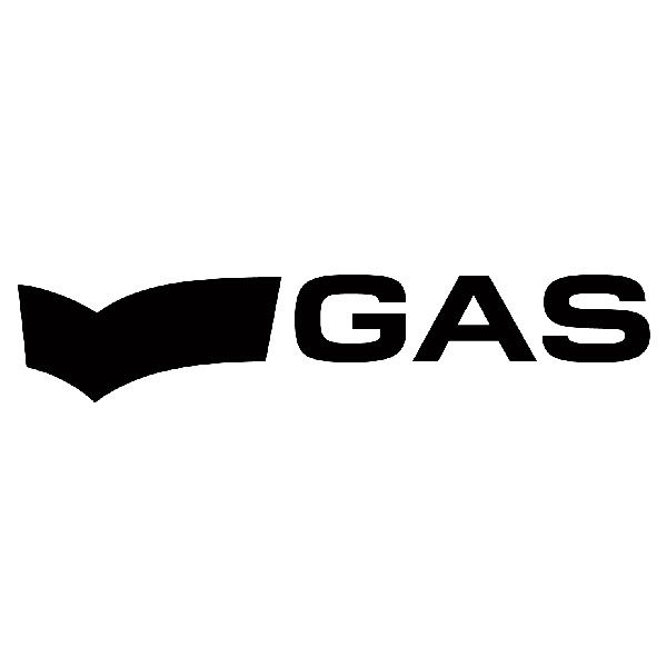 Autocollants: Emblème de Gas Blue Jeans