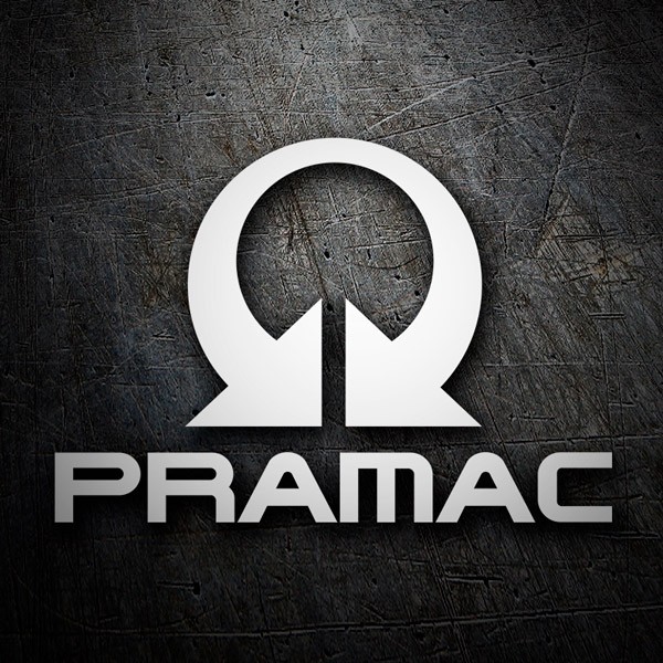 Autocollants: Logo Pramac