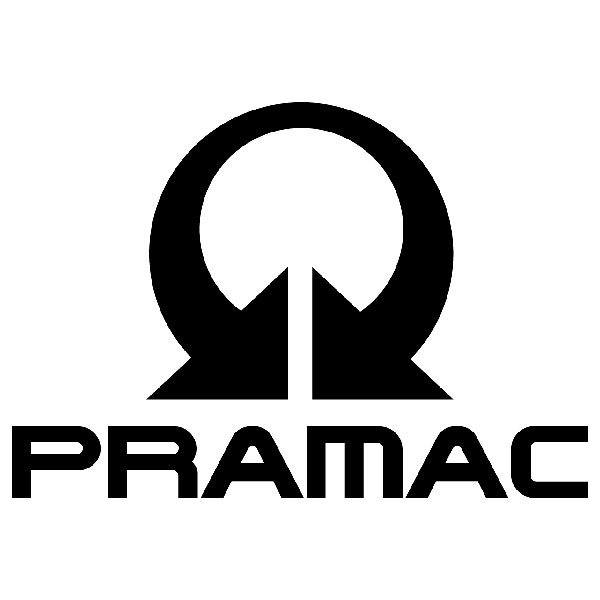 Autocollants: Logo Pramac